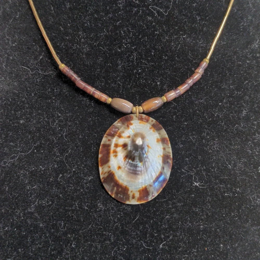 Beaded Shell Necklace jewelry